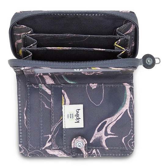 Kipling Money Love Printed Small Wallet Pung Grå | DK 2210BE